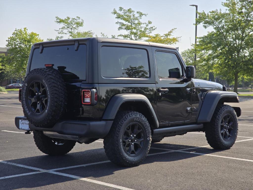 used 2022 Jeep Wrangler car, priced at $30,447