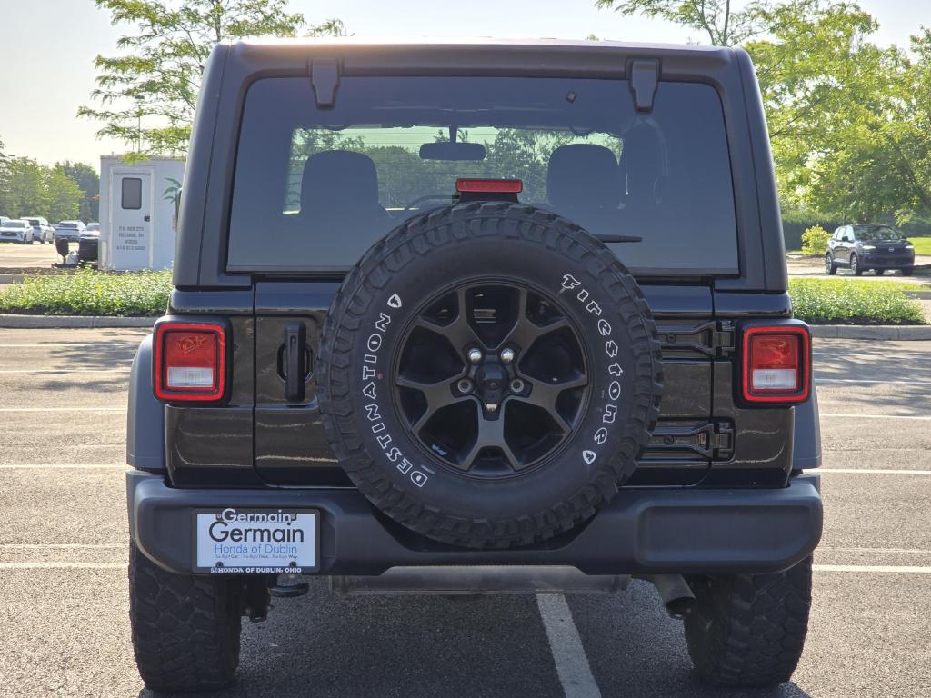 used 2022 Jeep Wrangler car, priced at $30,447