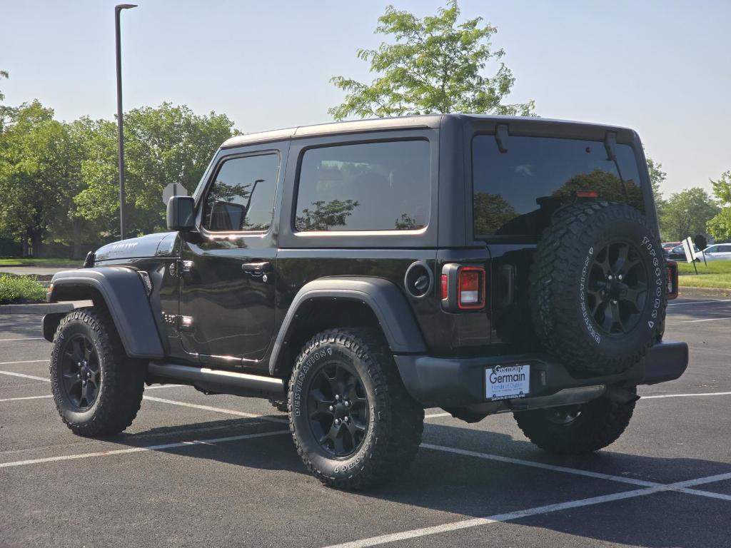 used 2022 Jeep Wrangler car, priced at $30,447