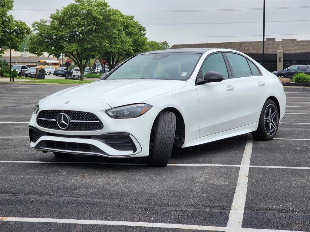used 2023 Mercedes-Benz C-Class car, priced at $37,447