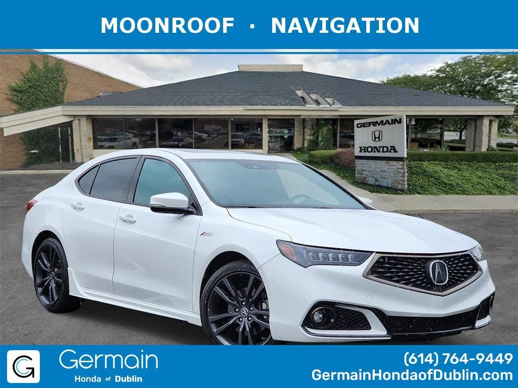 used 2020 Acura TLX car, priced at $28,000