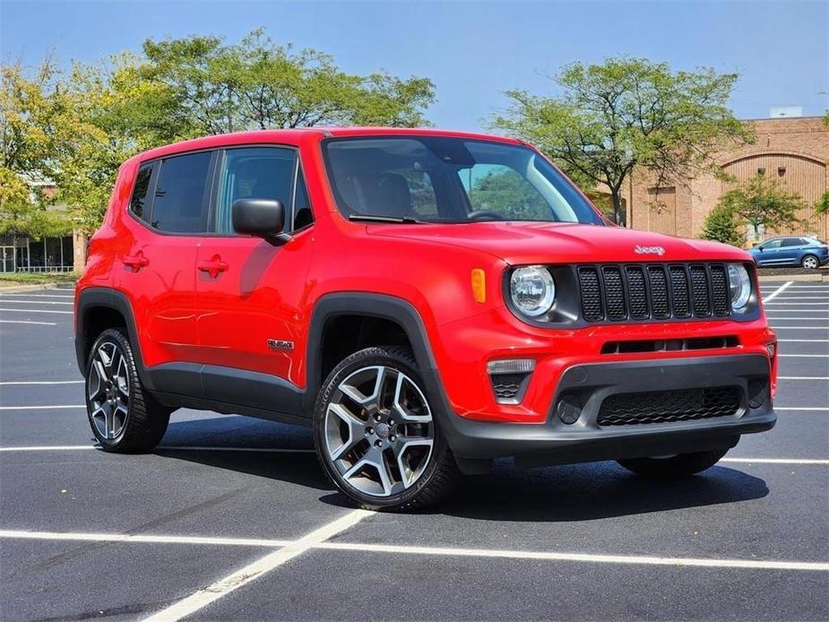 used 2021 Jeep Renegade car, priced at $15,000