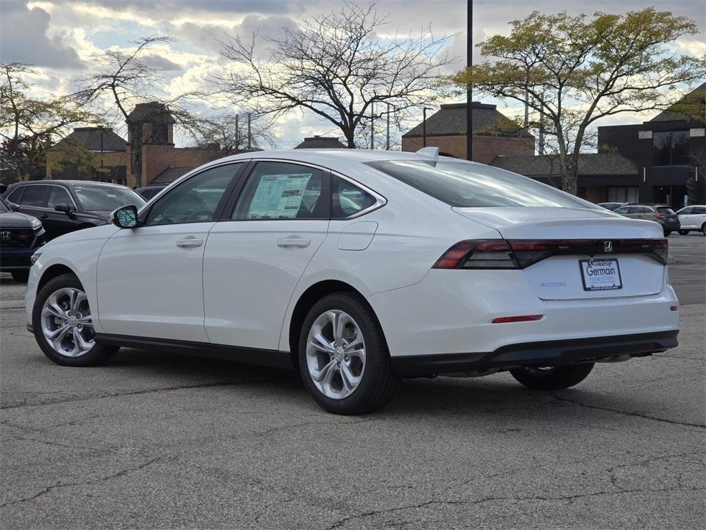 new 2025 Honda Accord car, priced at $29,945