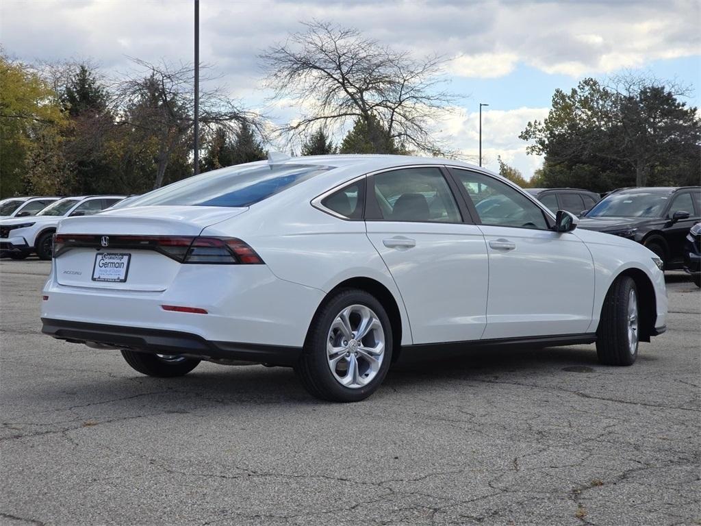 new 2025 Honda Accord car, priced at $29,945