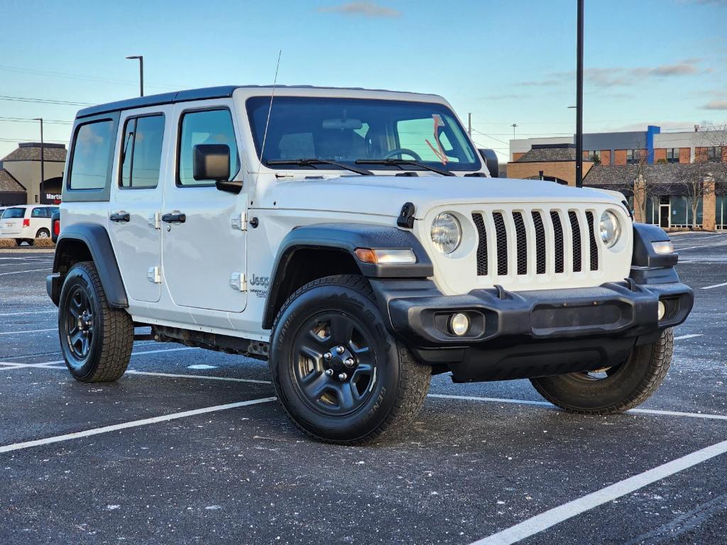 used 2018 Jeep Wrangler Unlimited car, priced at $22,747