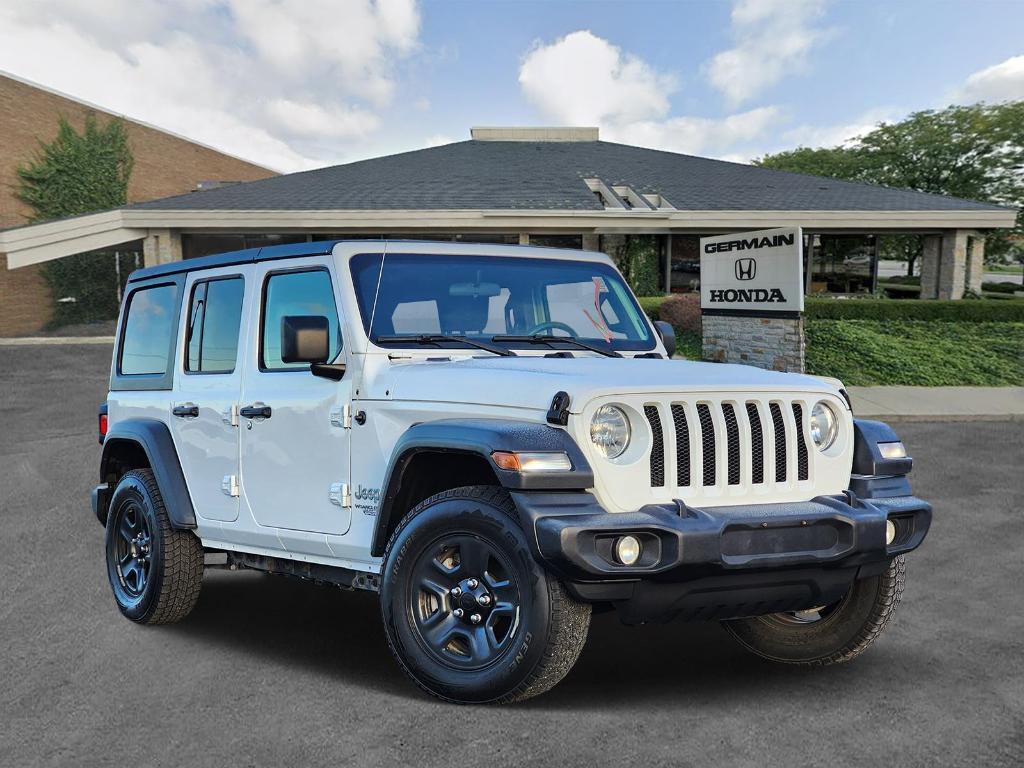 used 2018 Jeep Wrangler Unlimited car, priced at $22,747