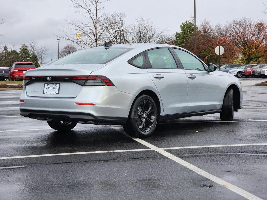 new 2025 Honda Accord car, priced at $31,655