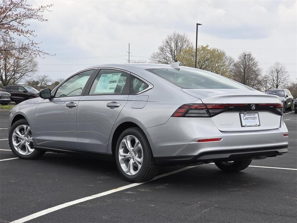 new 2025 Honda Accord car, priced at $29,445