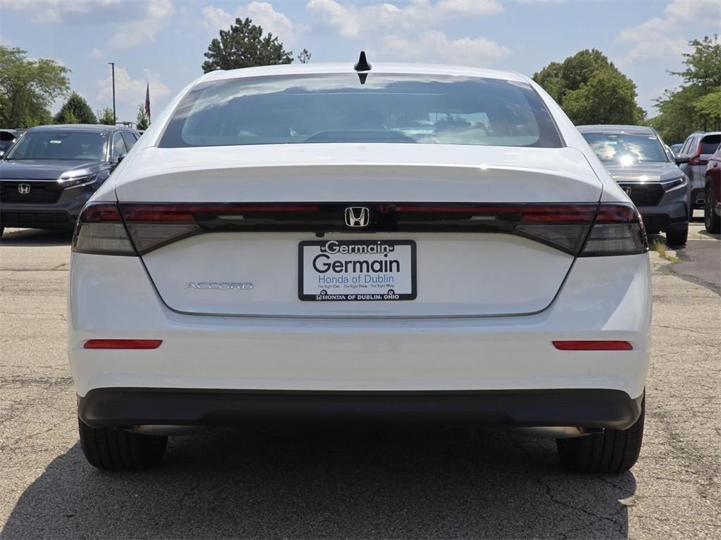 new 2025 Honda Accord car, priced at $31,665