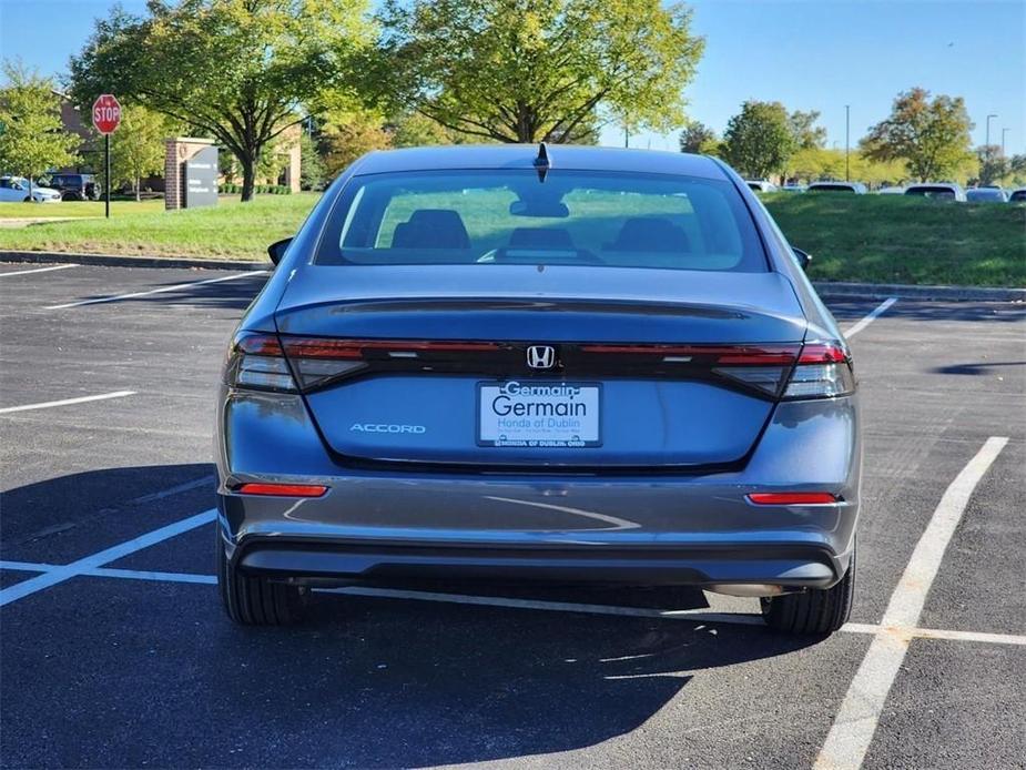 new 2025 Honda Accord car, priced at $29,390