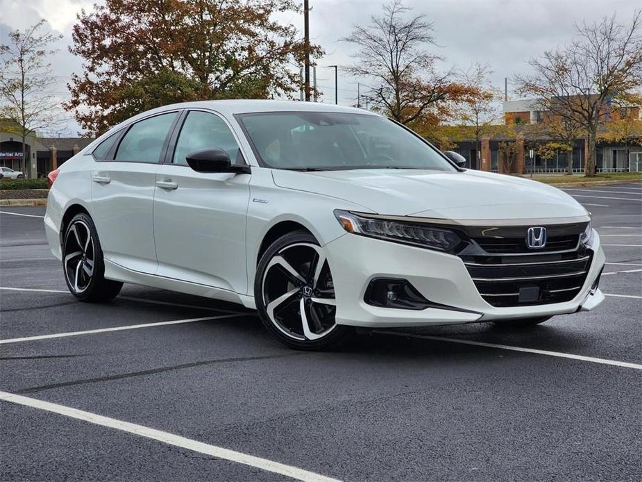 used 2022 Honda Accord Hybrid car, priced at $23,447