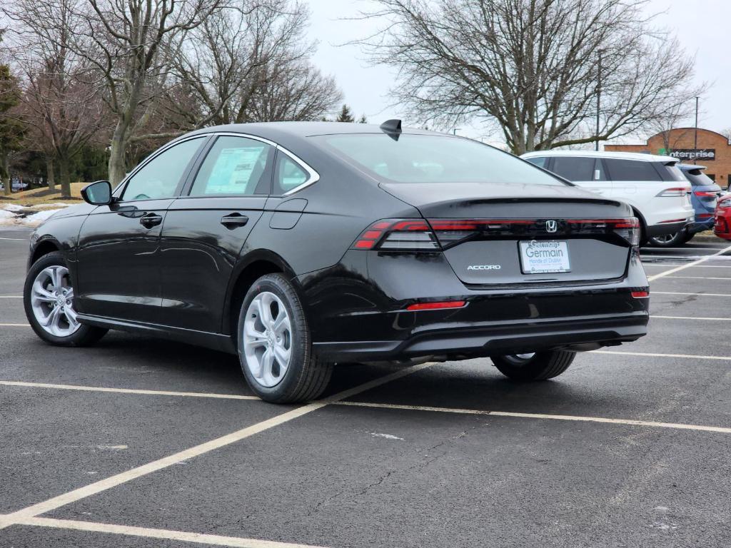 new 2025 Honda Accord car, priced at $29,445