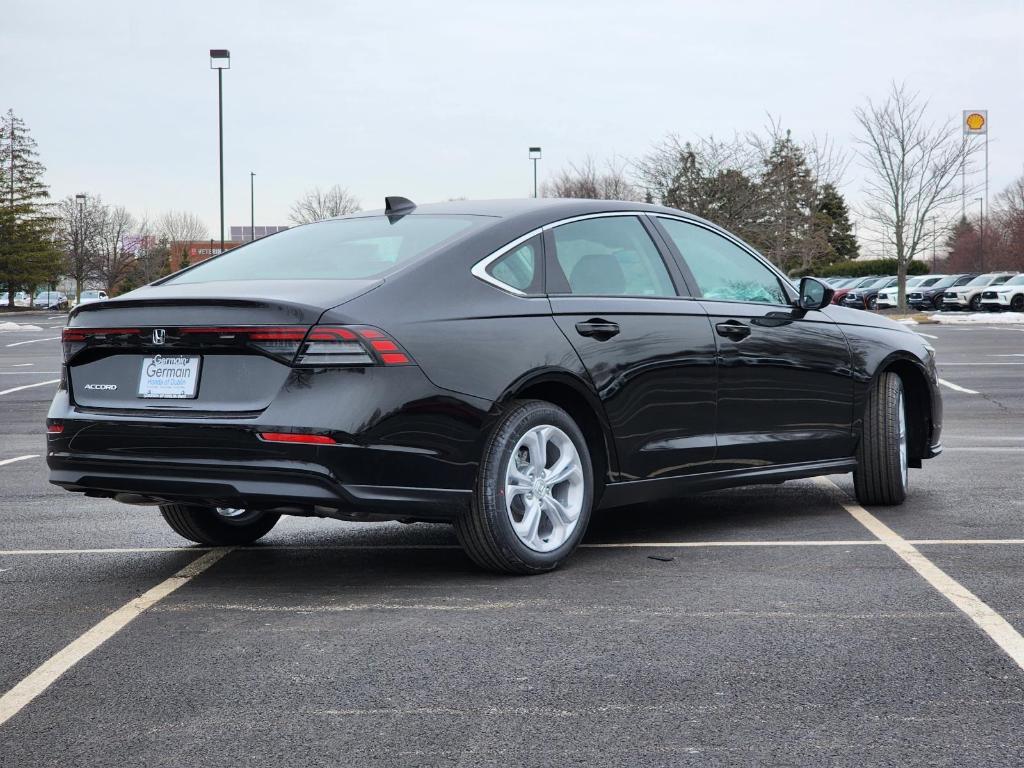 new 2025 Honda Accord car, priced at $29,445