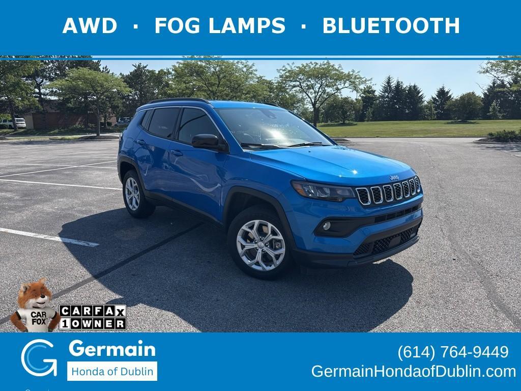 used 2024 Jeep Compass car, priced at $23,817