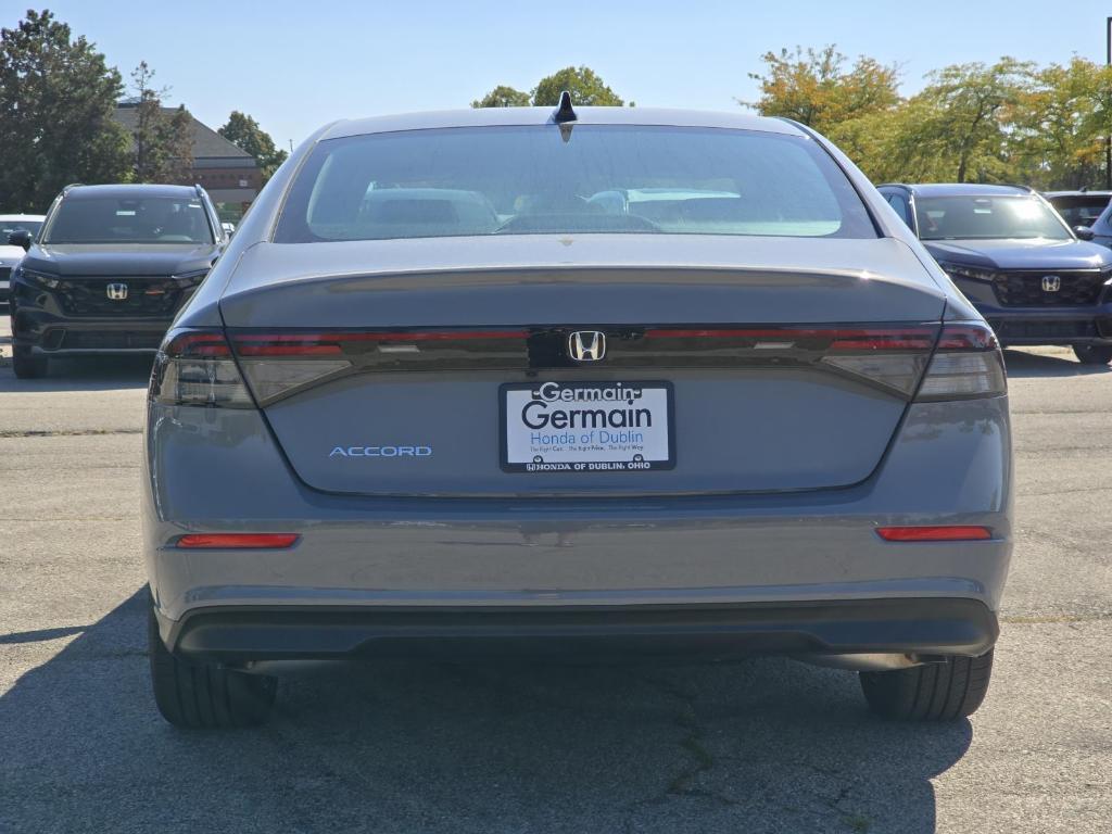 new 2025 Honda Accord car, priced at $31,710