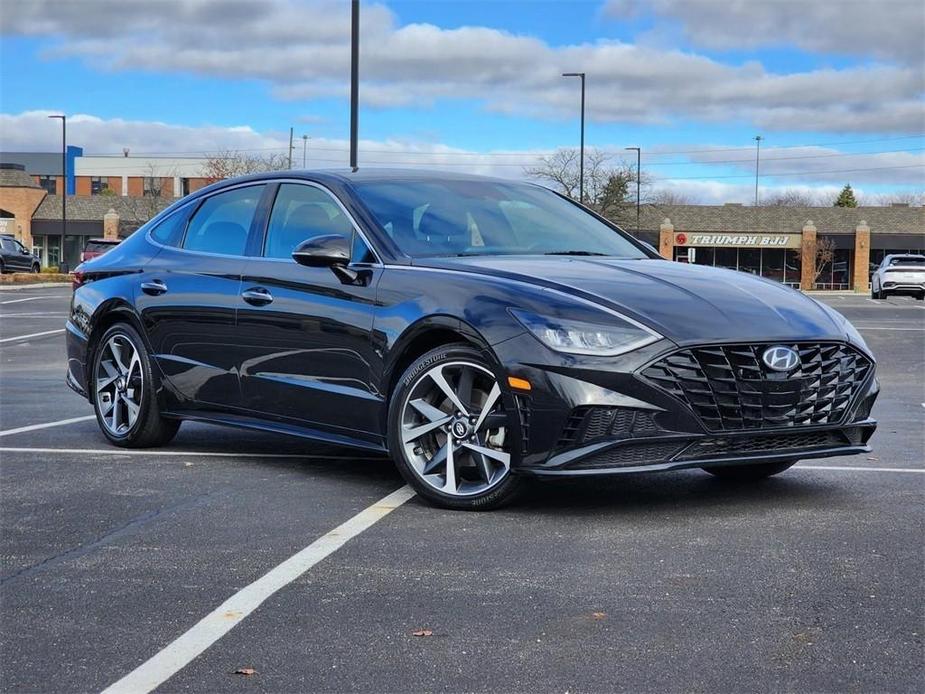 used 2021 Hyundai Sonata car, priced at $16,727