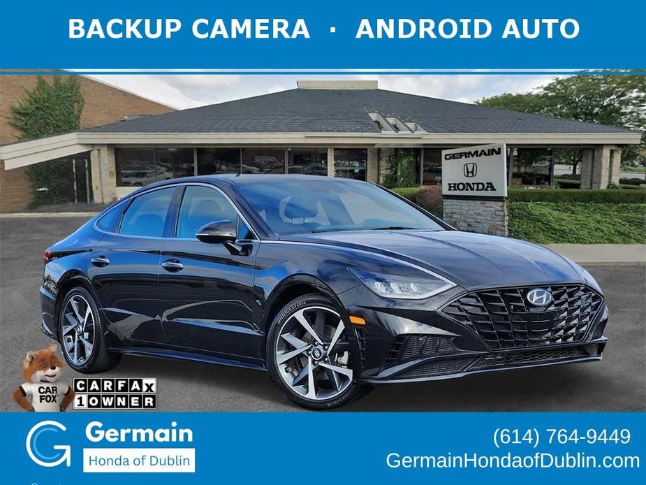 used 2021 Hyundai Sonata car, priced at $16,727