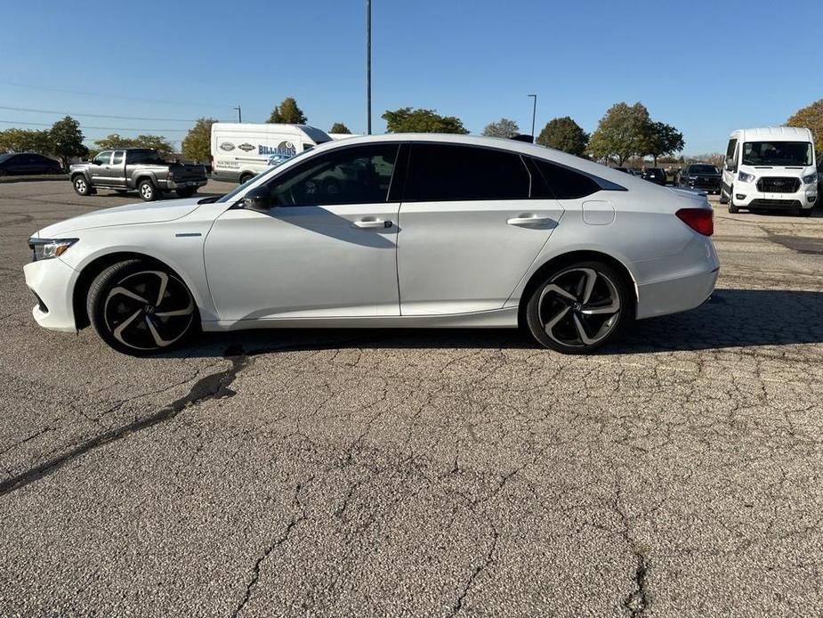 used 2022 Honda Accord Hybrid car, priced at $27,737