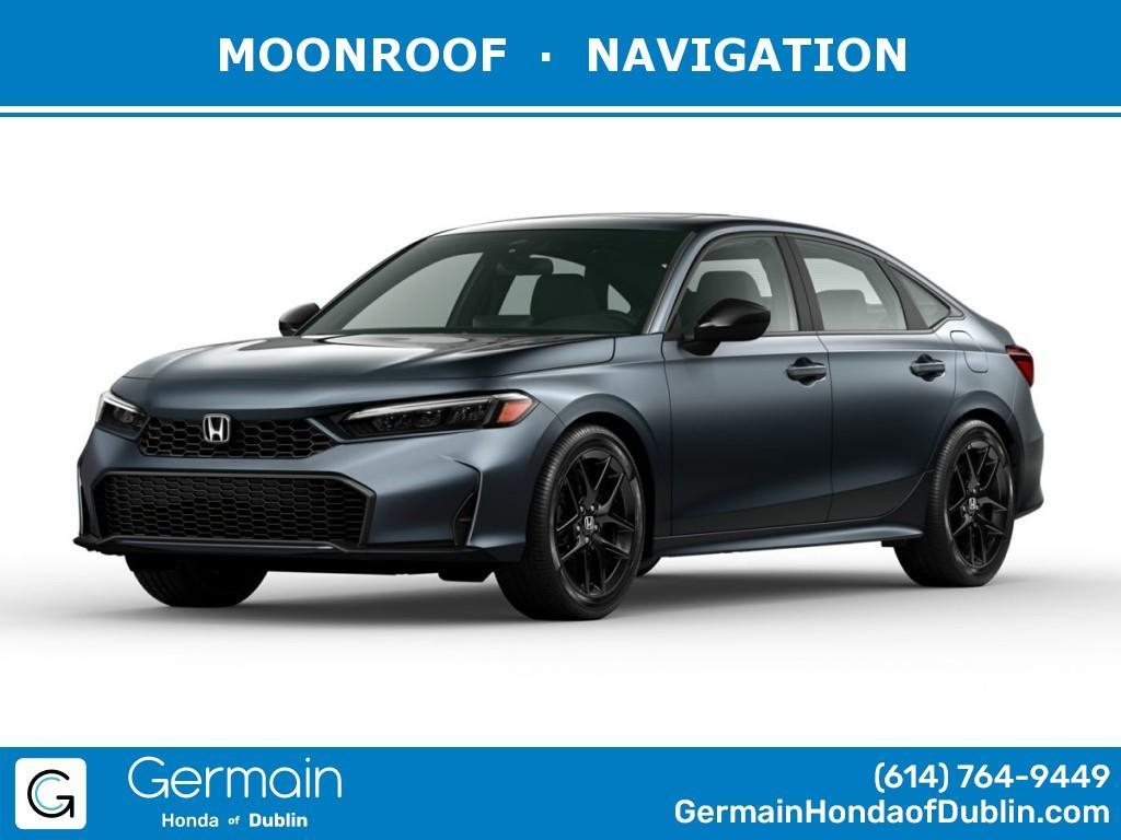 new 2025 Honda Civic Hybrid car, priced at $30,555