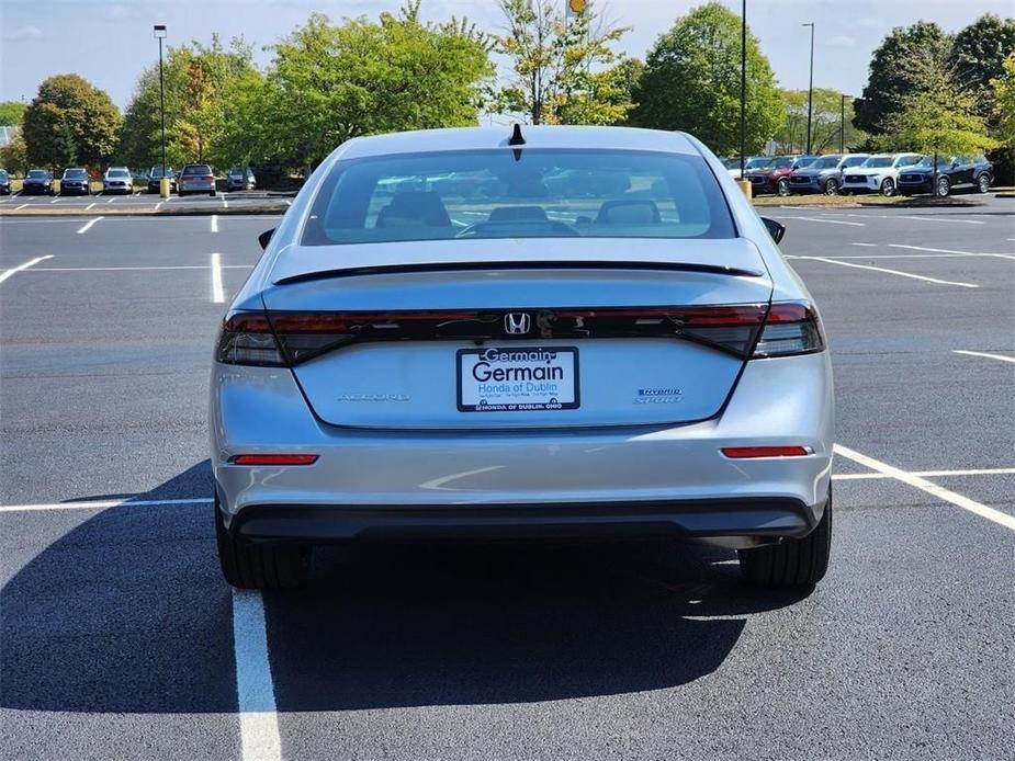 new 2024 Honda Accord Hybrid car, priced at $33,490