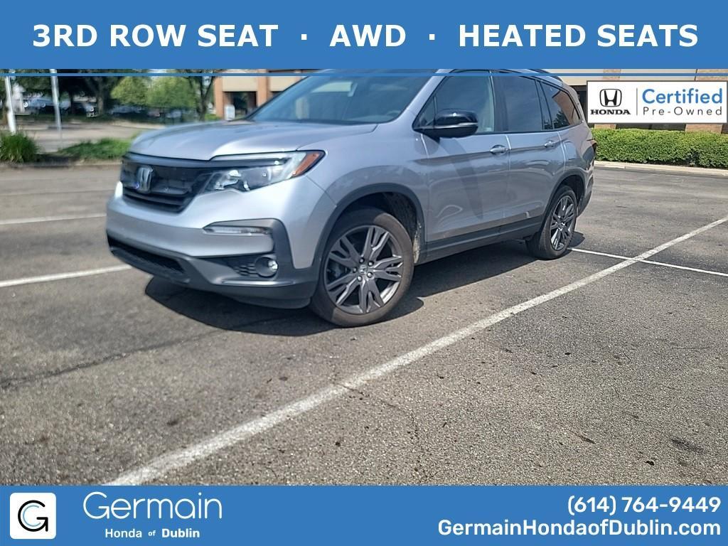 used 2022 Honda Pilot car, priced at $31,557