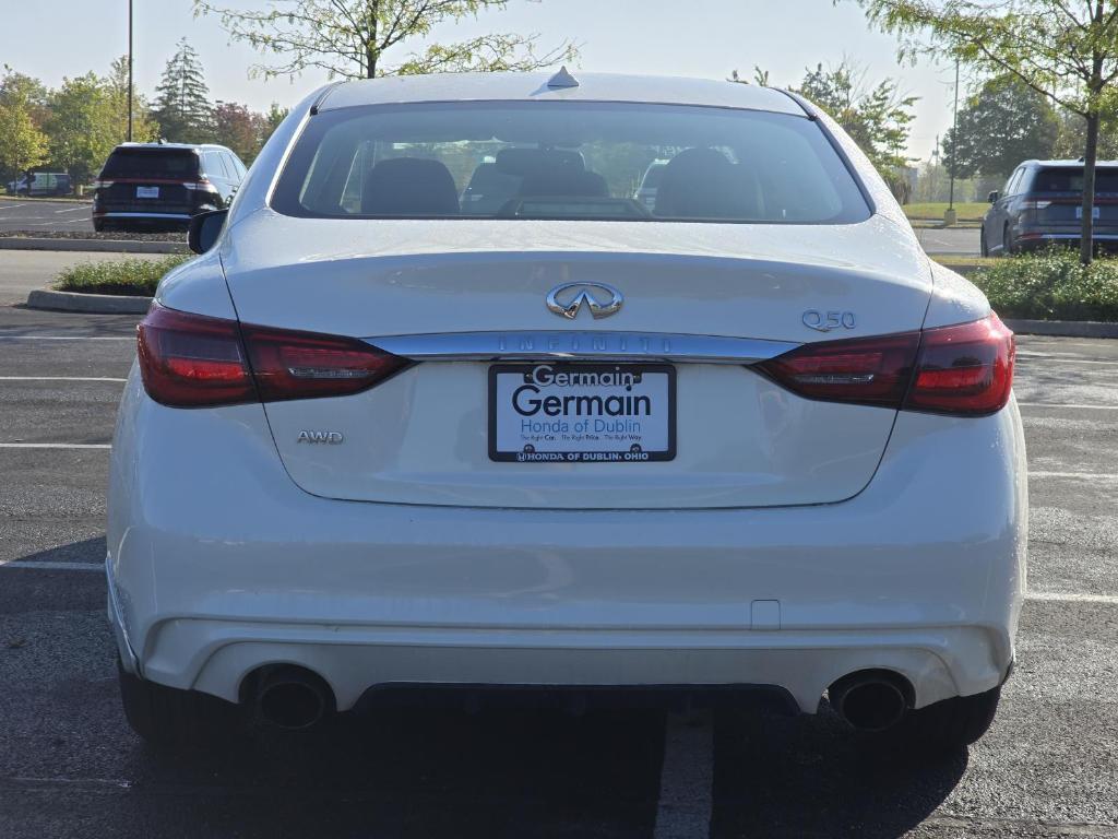 used 2019 INFINITI Q50 car, priced at $21,585