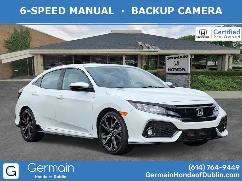 used 2018 Honda Civic car, priced at $22,300