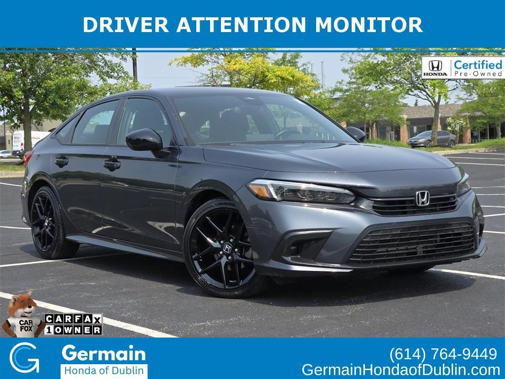 used 2022 Honda Civic car, priced at $25,447