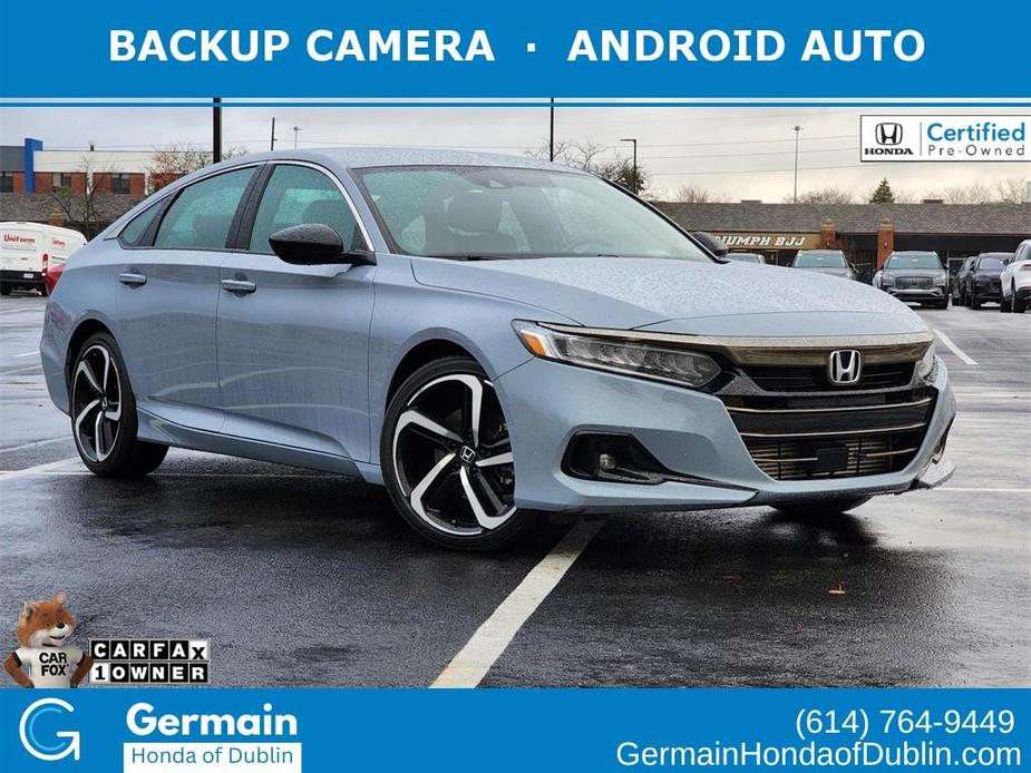 used 2022 Honda Accord car, priced at $24,127