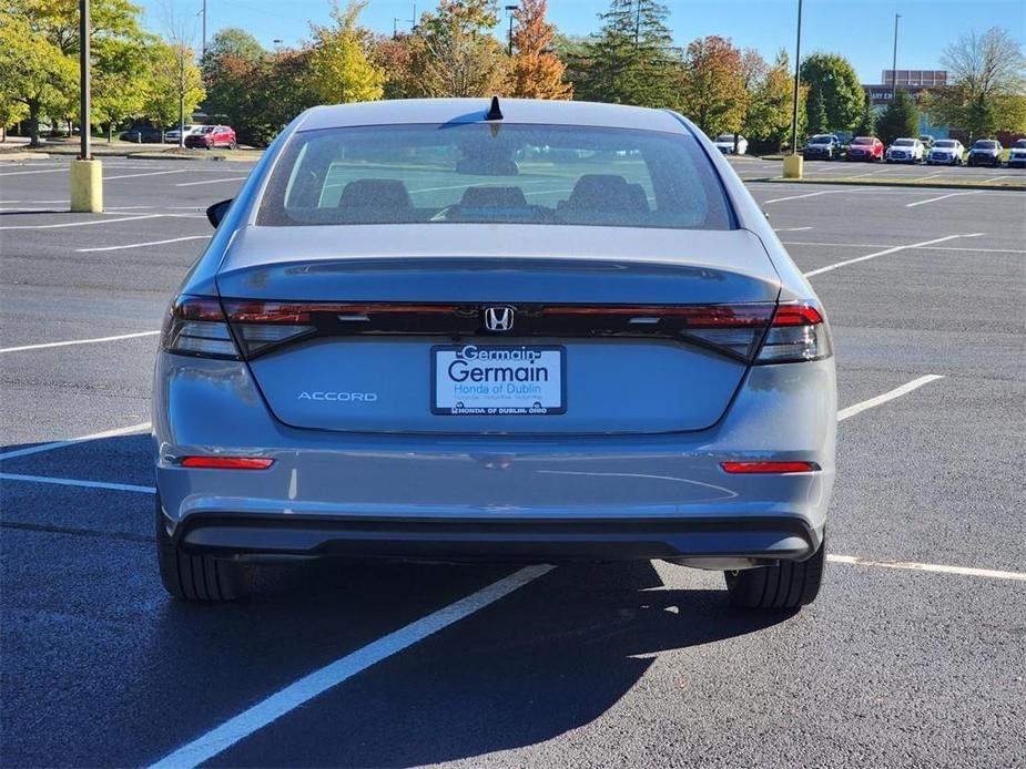 new 2025 Honda Accord car, priced at $32,110