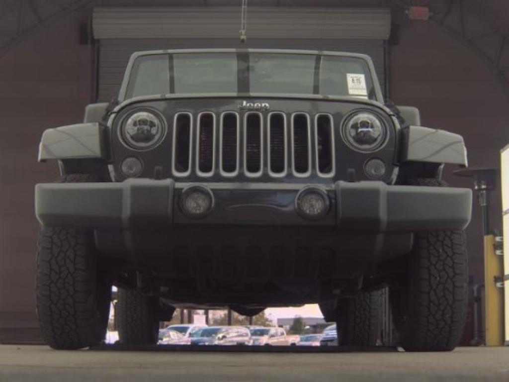 used 2016 Jeep Wrangler Unlimited car, priced at $19,897