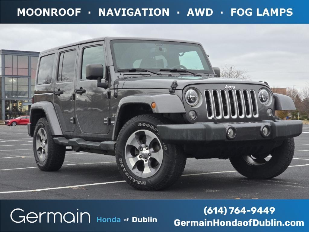 used 2016 Jeep Wrangler Unlimited car, priced at $18,727