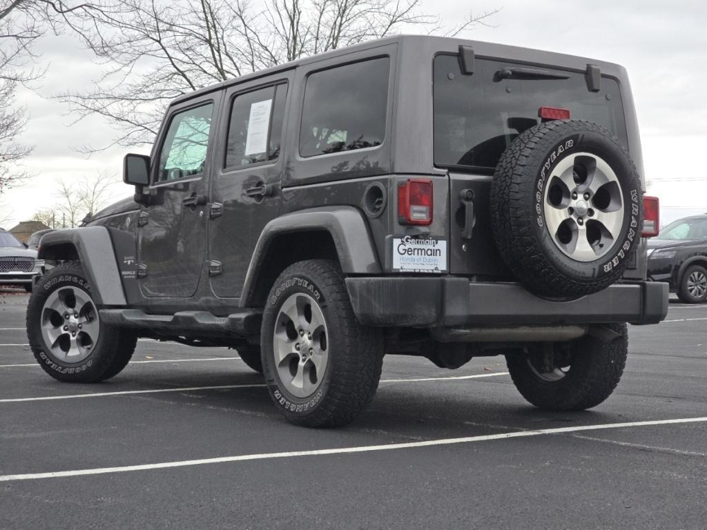 used 2016 Jeep Wrangler Unlimited car, priced at $18,727