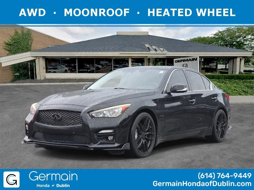 used 2014 INFINITI Q50 Hybrid car, priced at $12,899