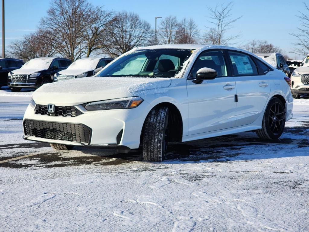 new 2025 Honda Civic Hybrid car, priced at $30,300