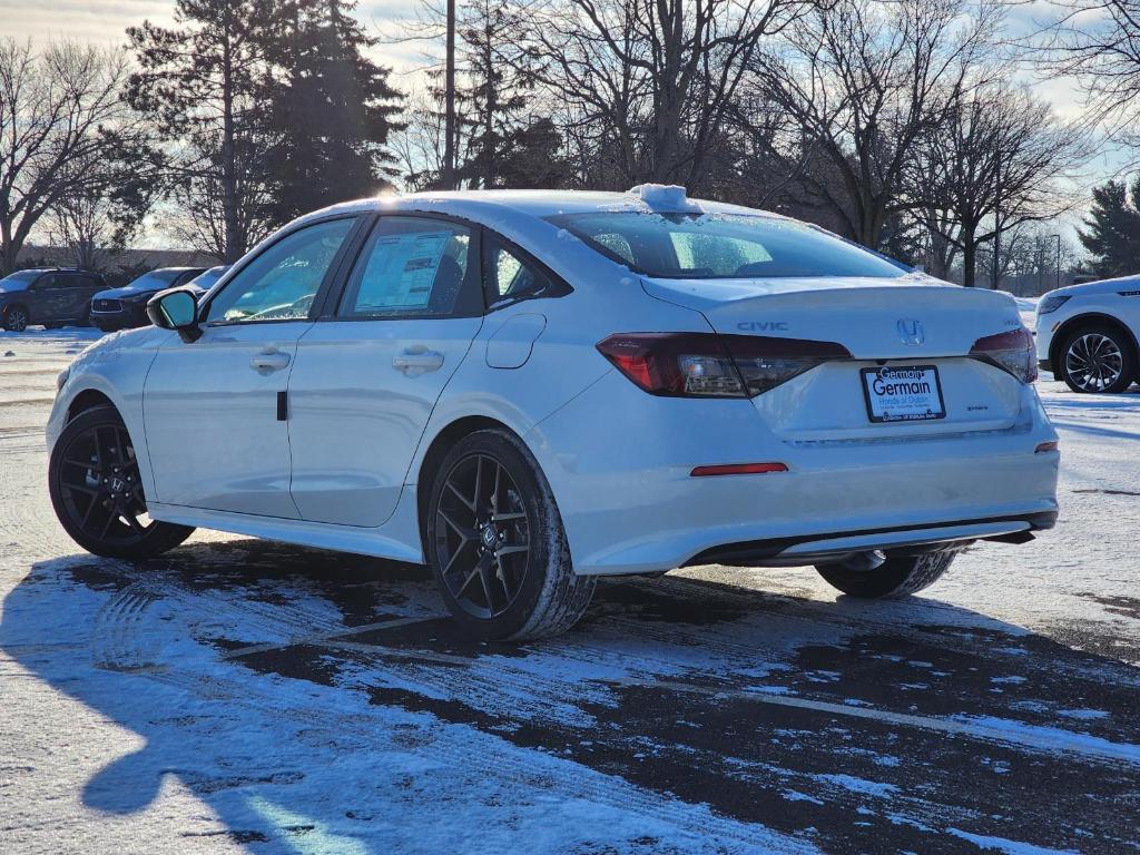 new 2025 Honda Civic Hybrid car, priced at $30,300