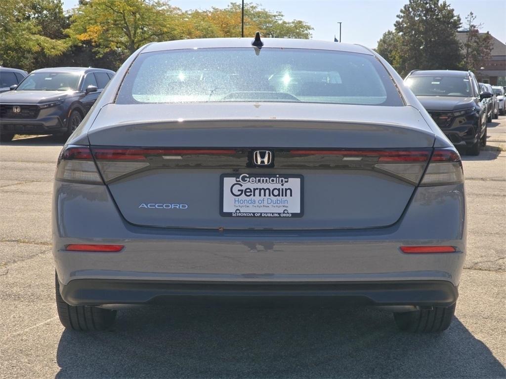 new 2025 Honda Accord car, priced at $31,710
