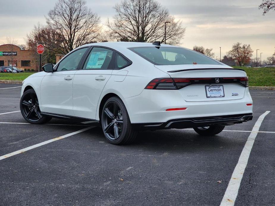 new 2025 Honda Accord Hybrid car, priced at $36,925