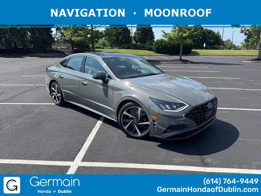 used 2021 Hyundai Sonata car, priced at $18,987