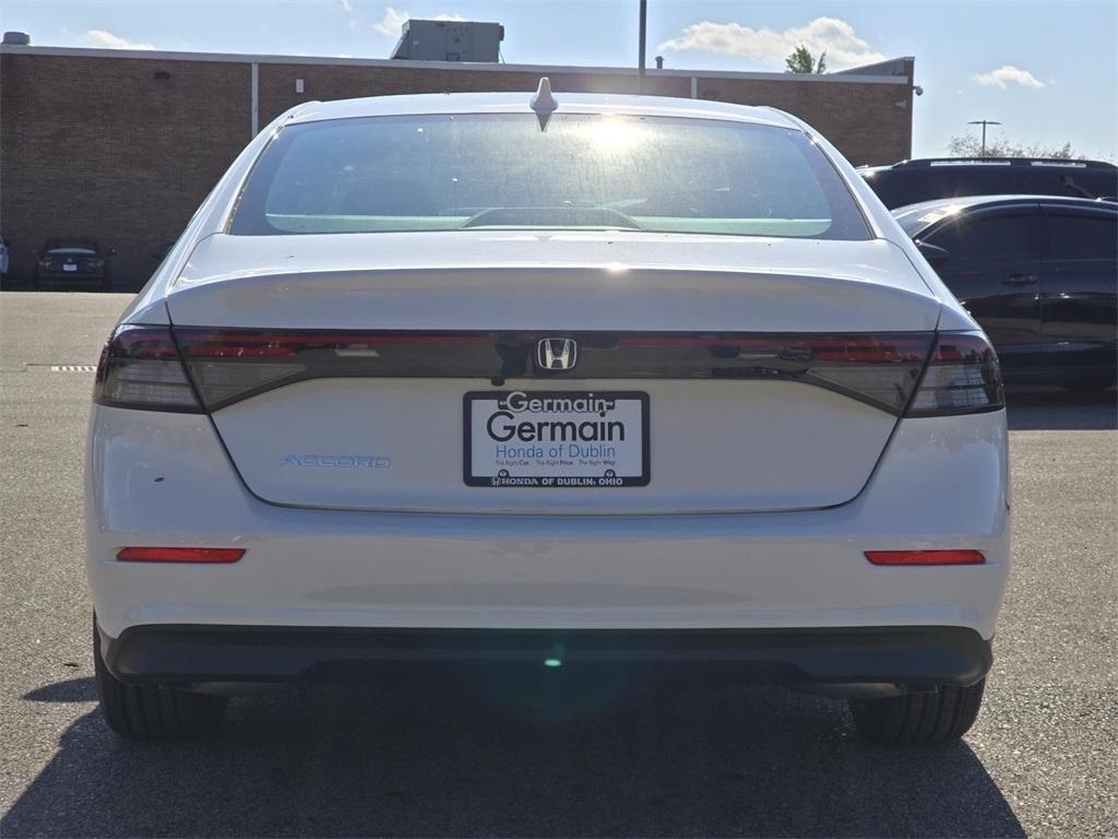 new 2025 Honda Accord car, priced at $29,845