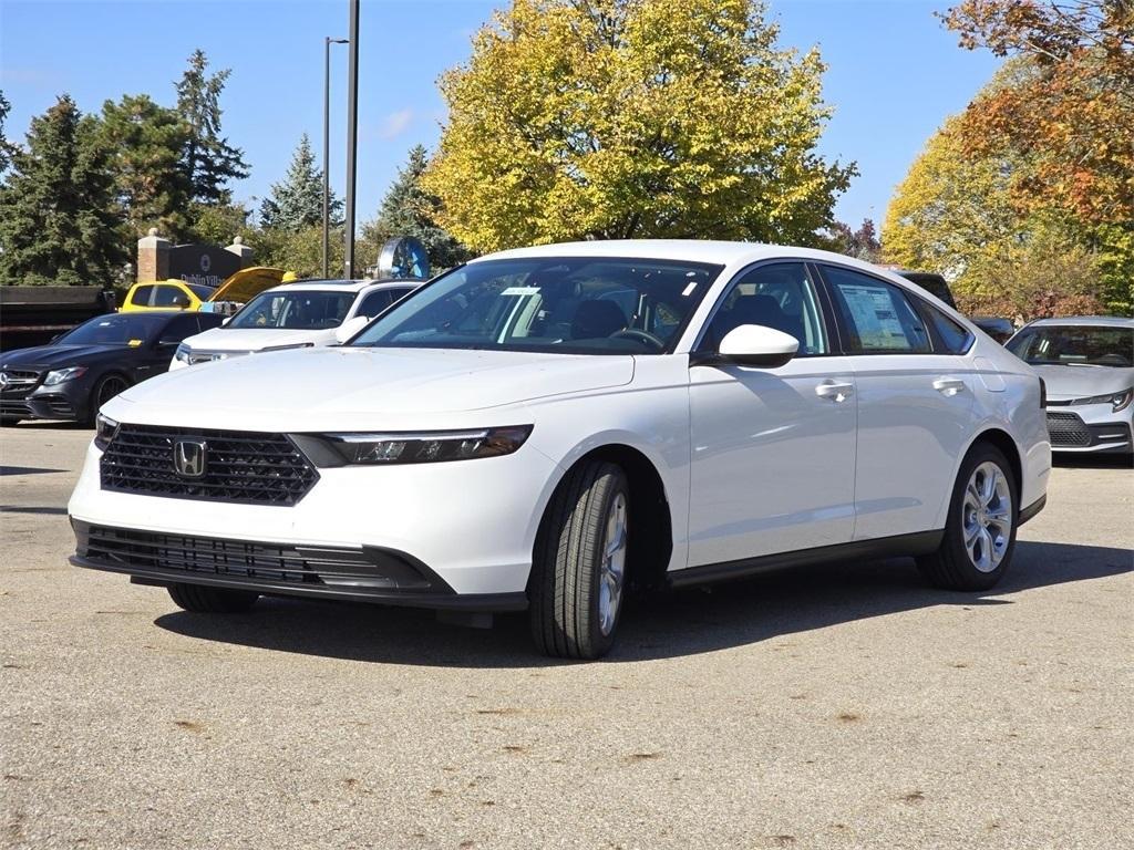 new 2025 Honda Accord car, priced at $29,845