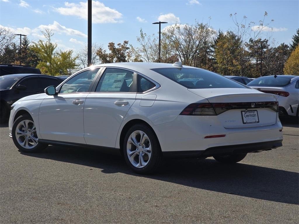 new 2025 Honda Accord car, priced at $29,845
