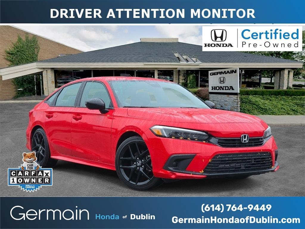 used 2023 Honda Civic car, priced at $22,997