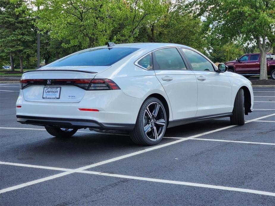 new 2024 Honda Accord Hybrid car, priced at $33,945