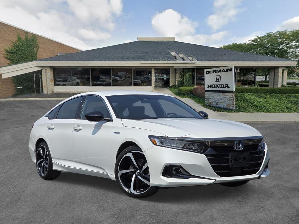 used 2022 Honda Accord Hybrid car, priced at $27,887