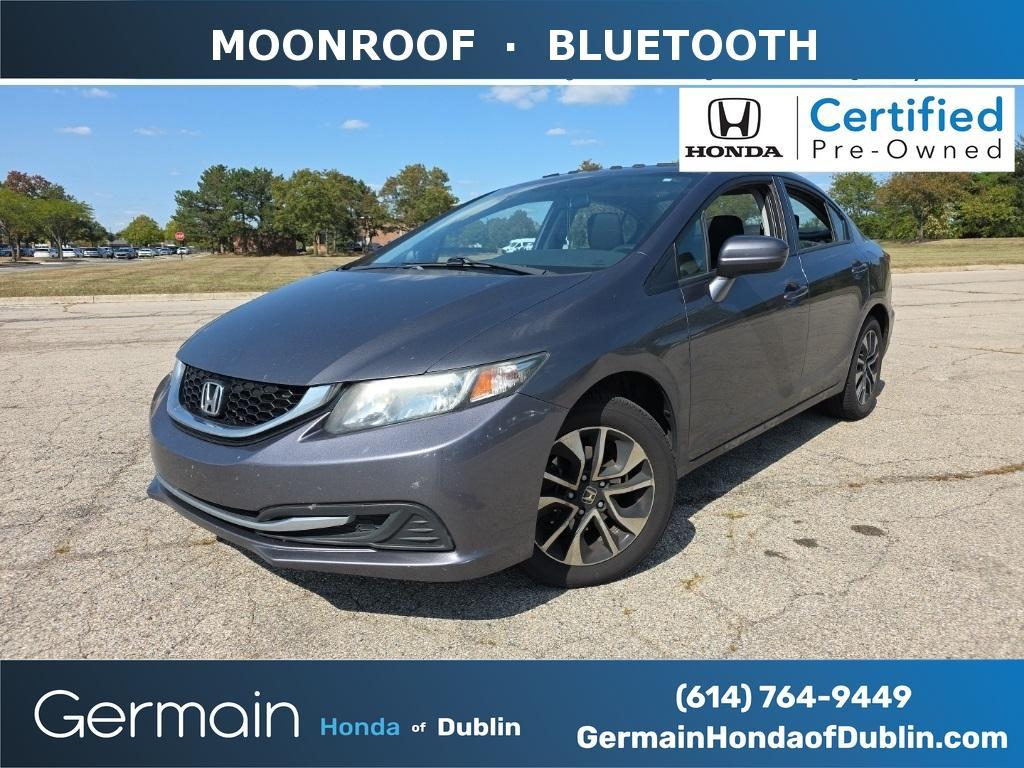 used 2015 Honda Civic car, priced at $9,990