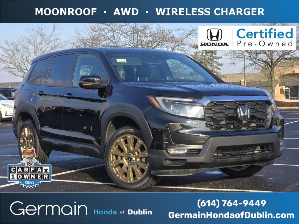 used 2022 Honda Passport car, priced at $27,697