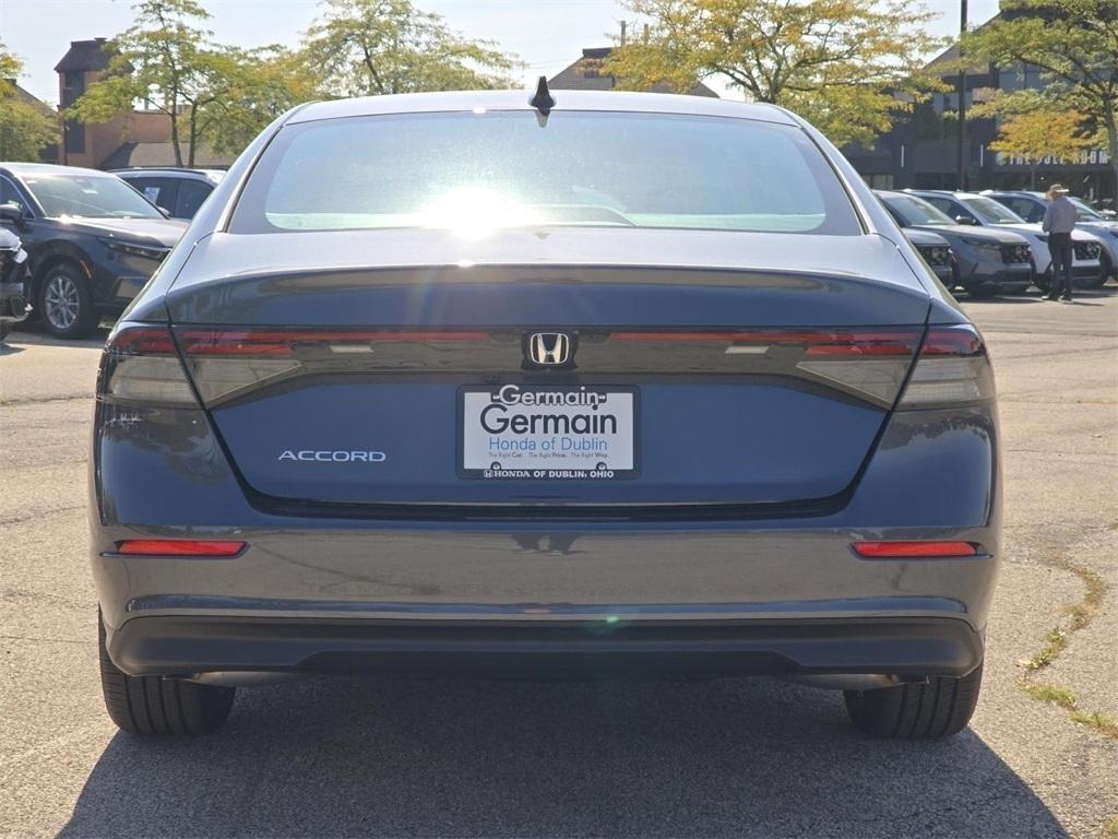 new 2025 Honda Accord car, priced at $31,710