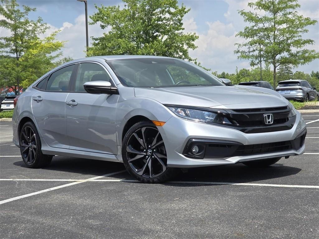 used 2021 Honda Civic car, priced at $21,547