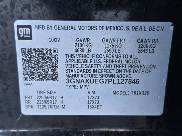 used 2023 Chevrolet Equinox car, priced at $25,182